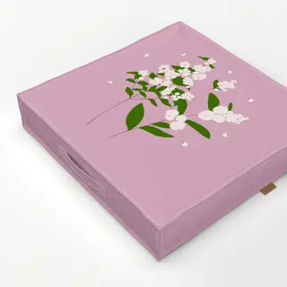 Bodenkissen Schneebeere Rosa