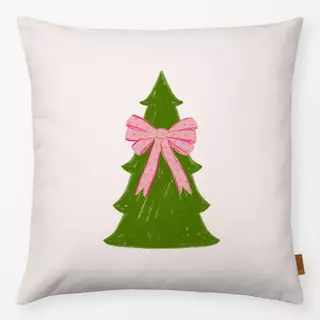 Kissen Weihnachtsbaum Schleife
