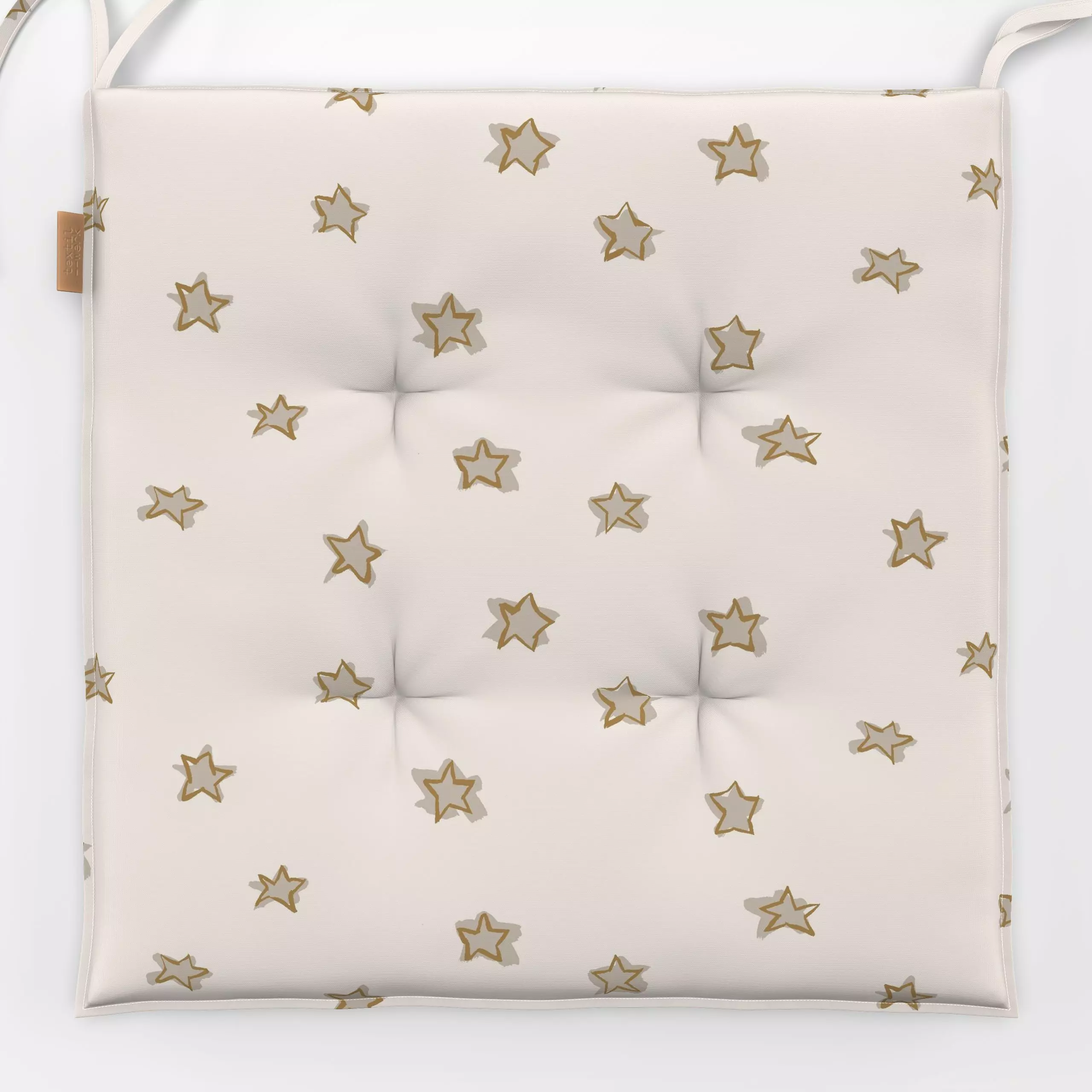 Sitzkissen Sterne - Winter, Anlässe, Astronomie & Weltraum - von „Julia Schumacher"; Muster, Kinder, kleingemustert, Sterne,...