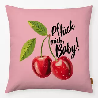 Kissen Pflück mich Baby -pink