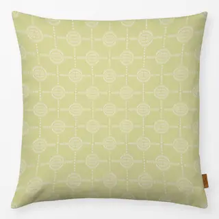 Kissen Circle Tile Green