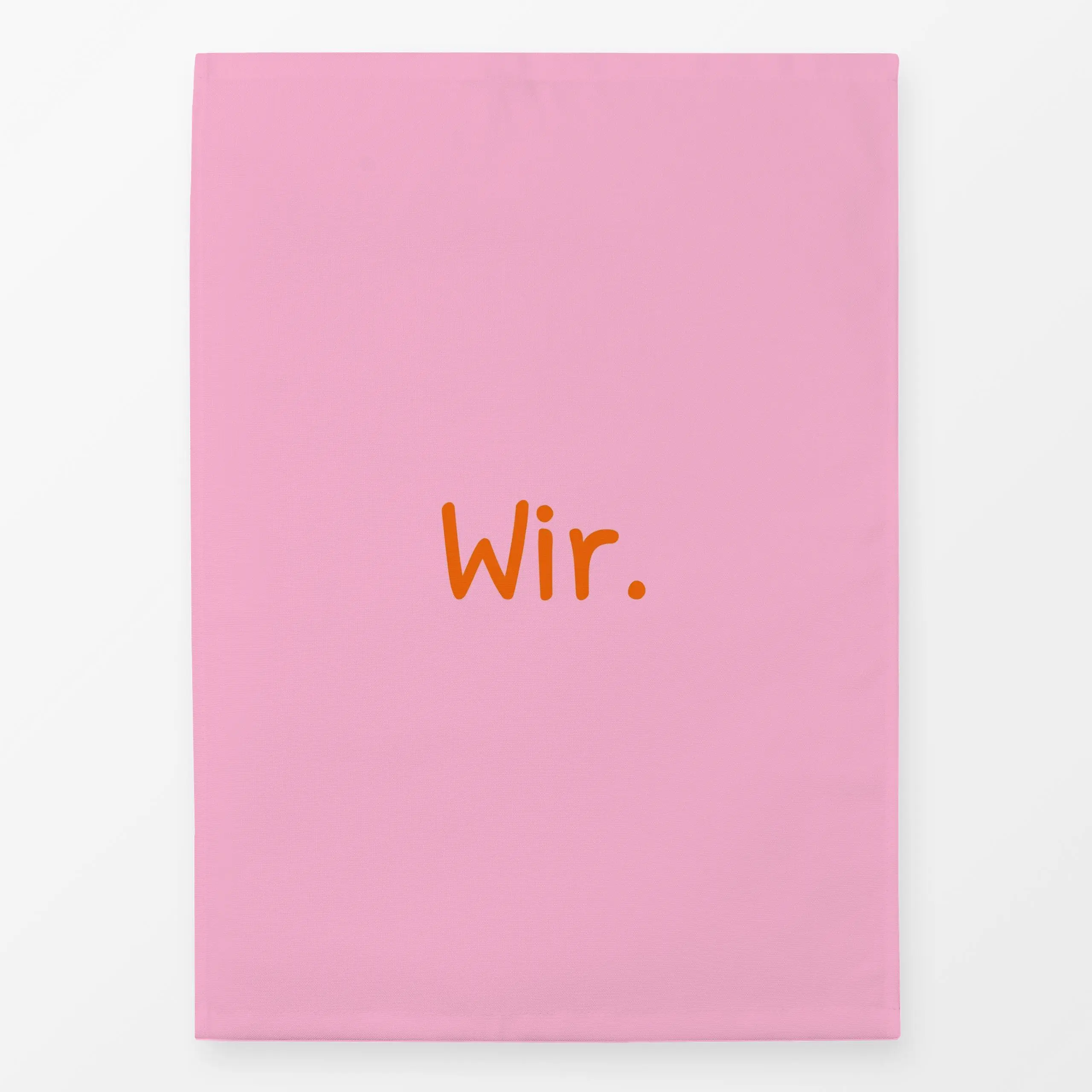 Geschirrtücher Wir rosa - Liebe, Romantik & Pride, Sprüche & Schriftzüge, Anlässe - von „Karen Menzenbach"; Paare, Hochzeit,...
