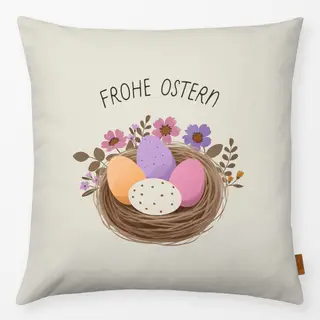Kissen Nest Frohe Ostern