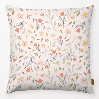 Kissen Aurora Grün Rosa