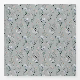 Tischdecke Winterflorals mint