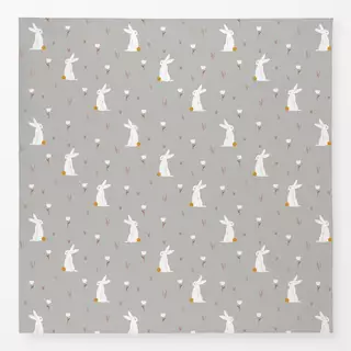 Tischdecke Weißer Hase