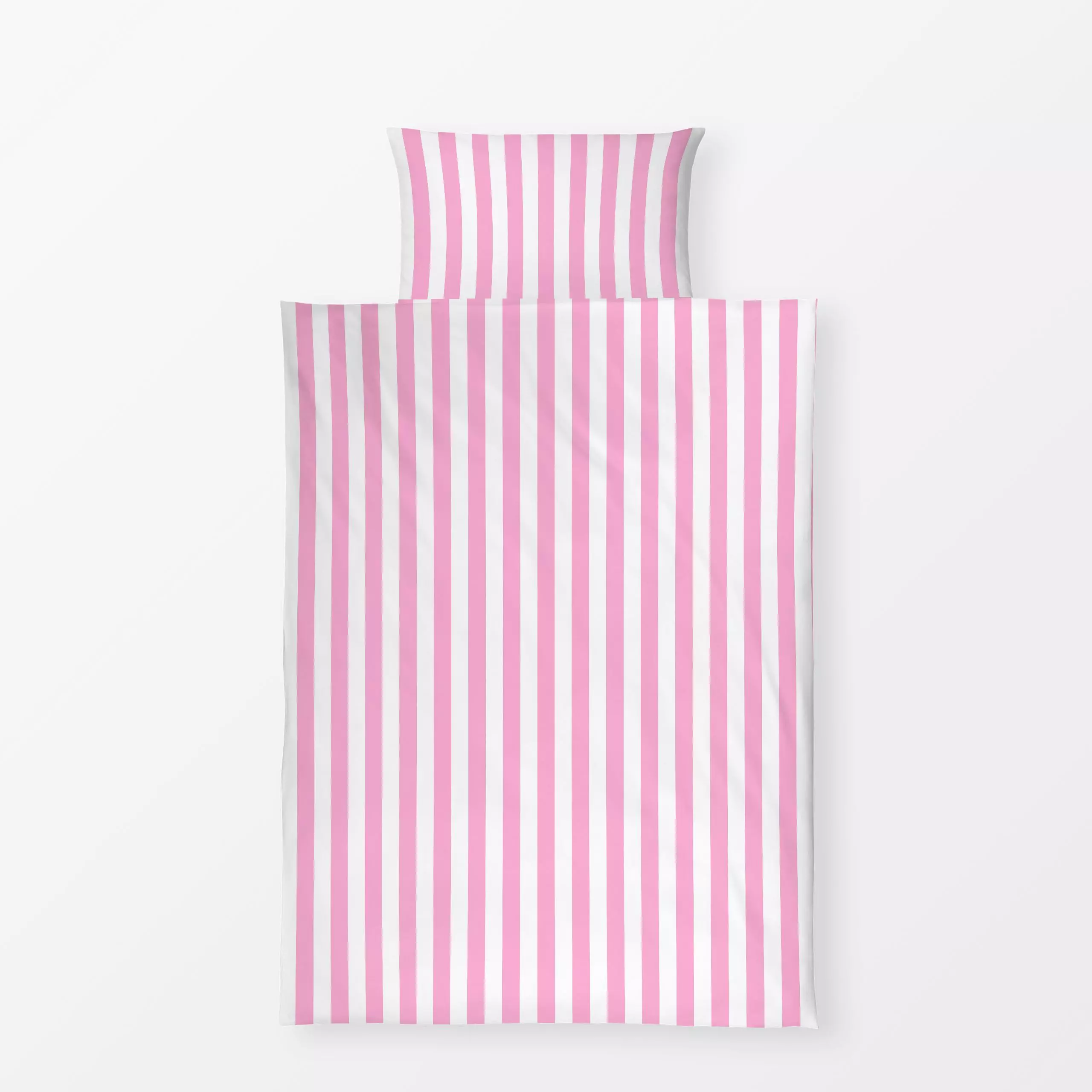Bettwäsche Vintage Stripe Pink - Symbole & Muster - von „Studio ROSAGRAU"; Muster, Retro, vintage, pink, stripes, StudioROSA...