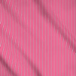 Meterware Líneas pink y rojo