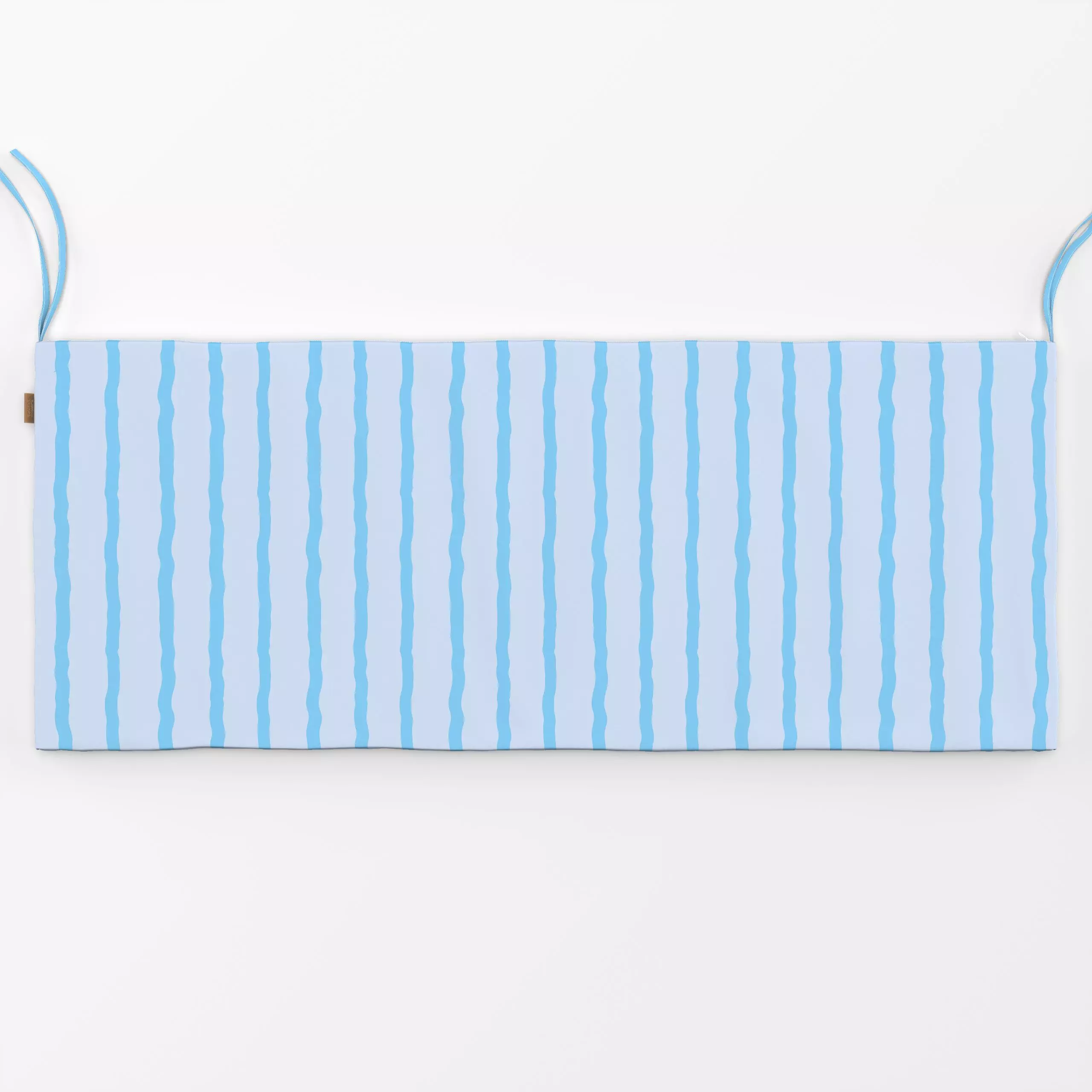 Bankauflage Stripes Love 8 - Symbole & Muster - von „Studio Memb"; linie, Linien, abstrakt, Blaugrau, Streifen, pastel, Past...