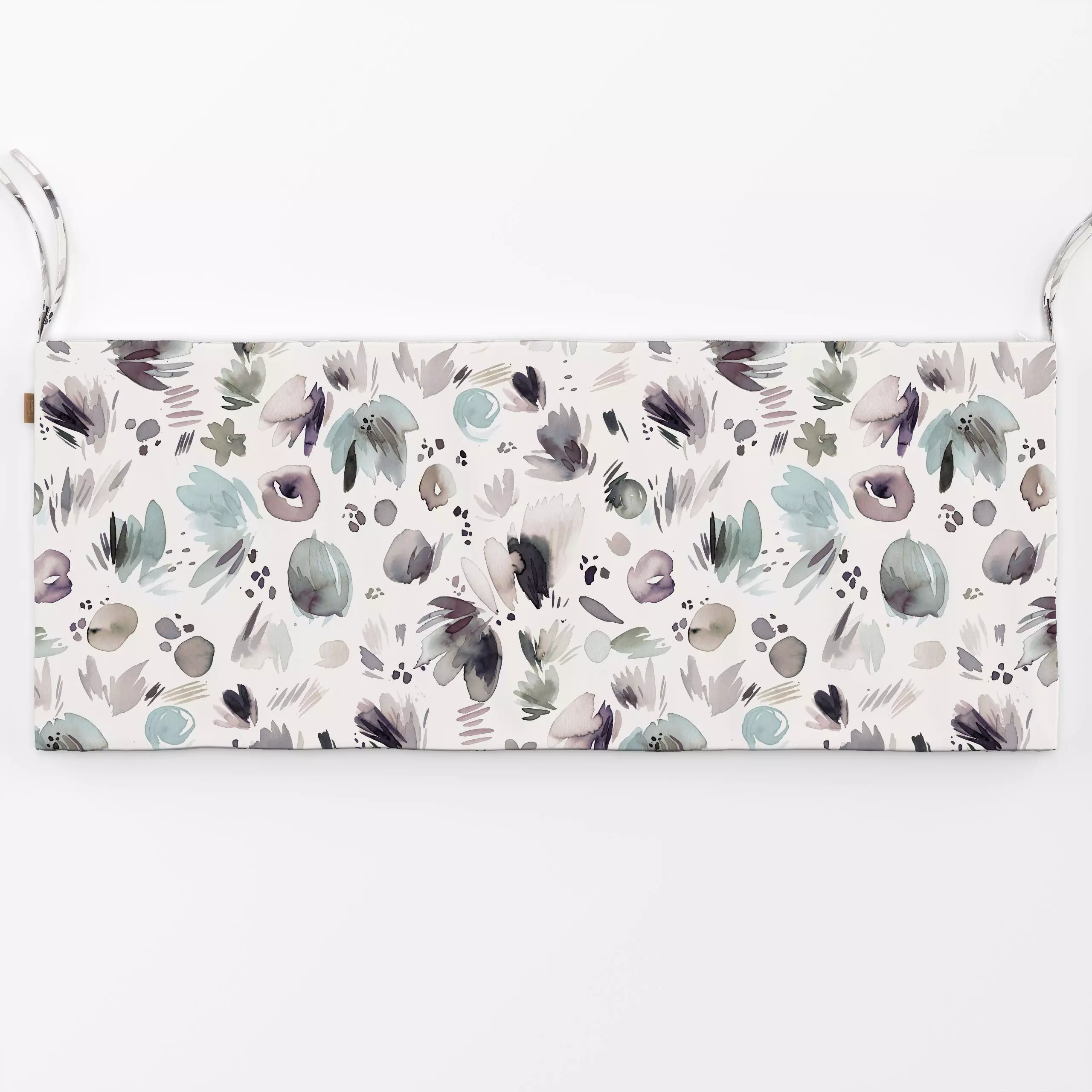 Bankauflage Abstract Floral Rustic Summer - Blumen & Florales, Sommer, Symbole & Muster - von „Ninola Design "; boho, Aquare...