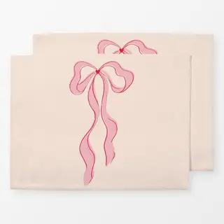 Tischset Love Ribbon