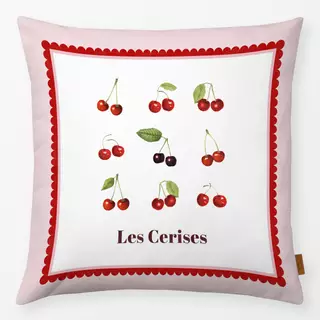 Kissen Preppy cottage cherries III