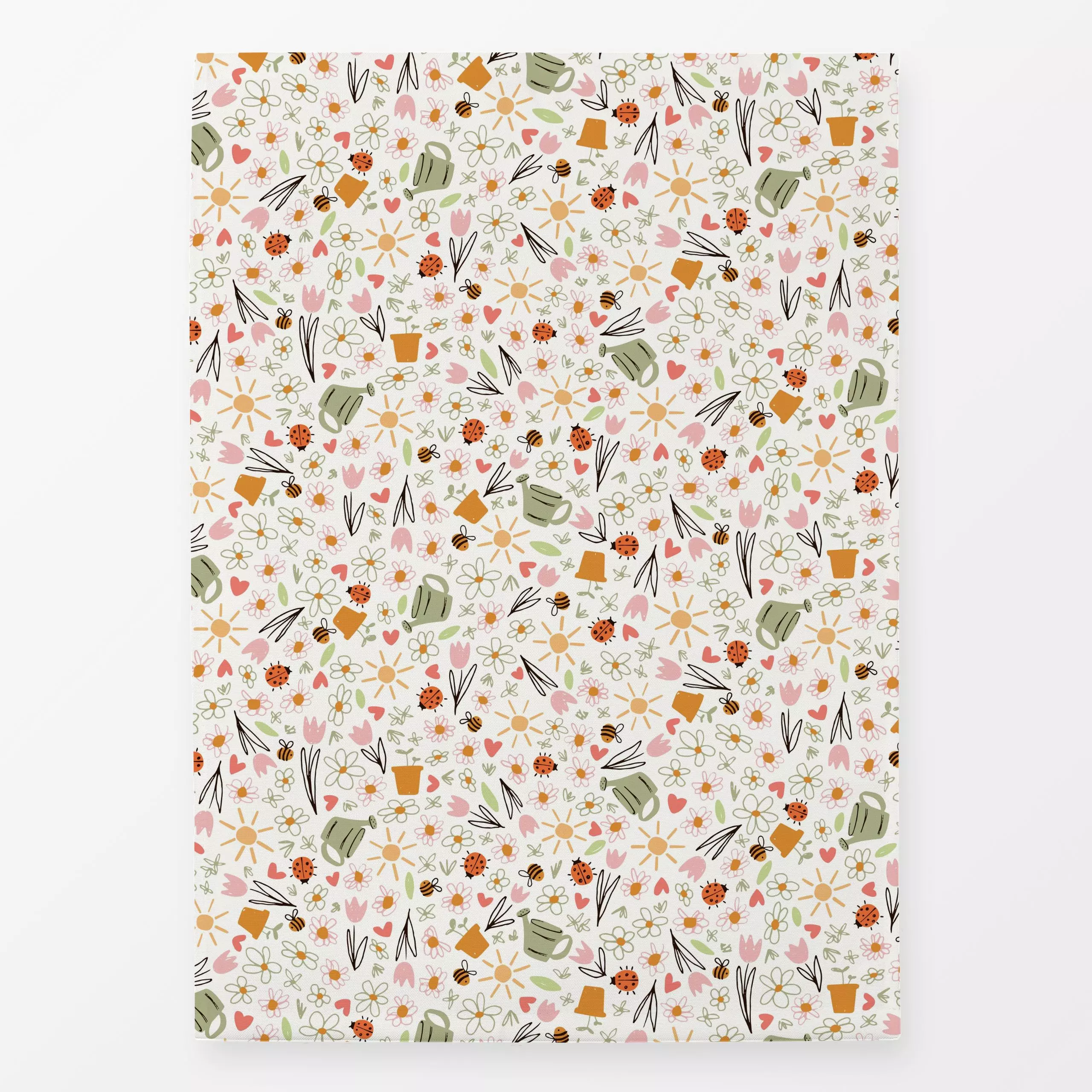 Geschirrtücher Springtime - Frühling, Kinderzimmer & Motive für Kinder, Symbole & Muster - von „Kathrin Woo"; Muster, Kinder...