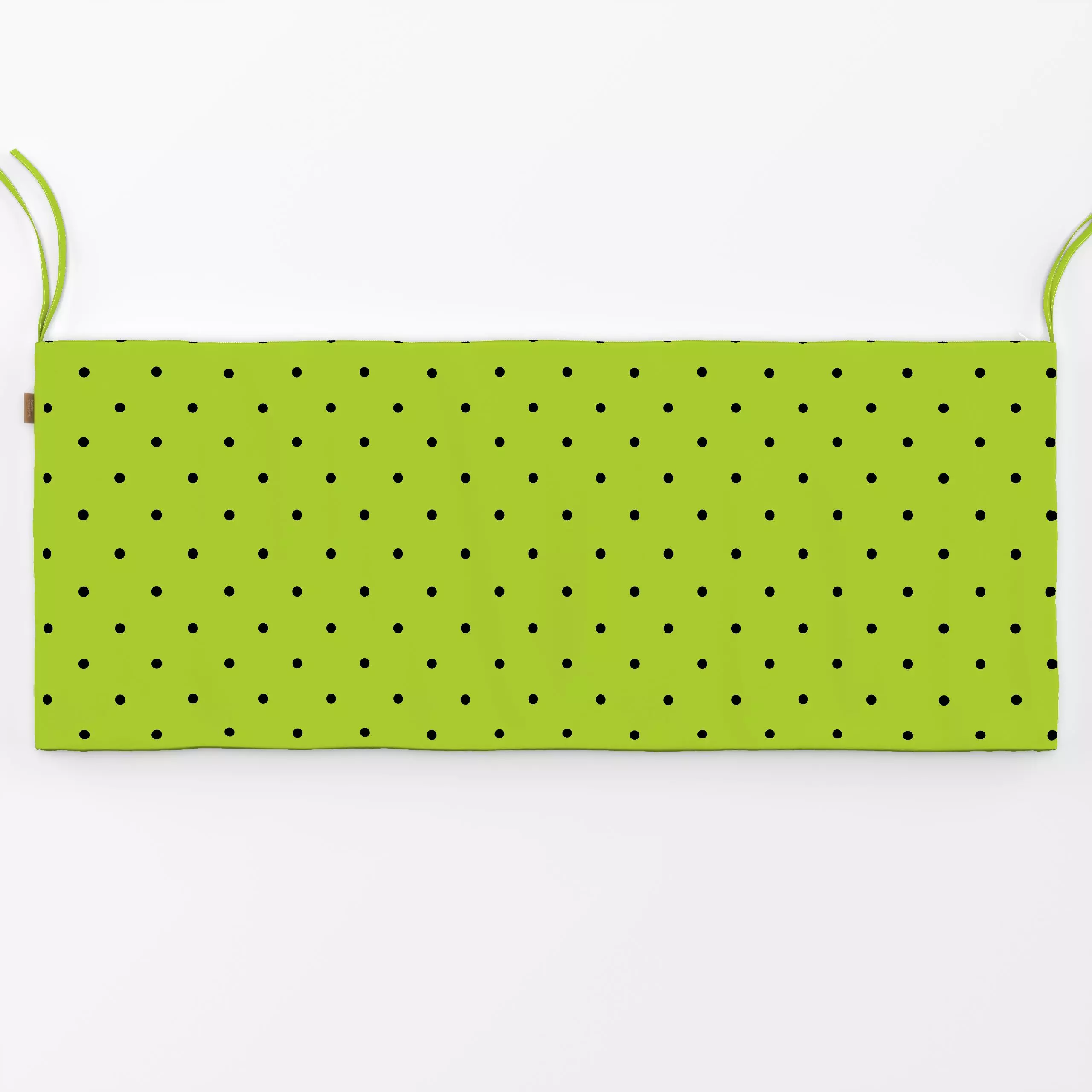 Bankauflage Polka grün - Symbole & Muster - von „Julia Schumacher"; Punkte, Dots, punkt, gepunktet, juliaschumacher, Polkado...