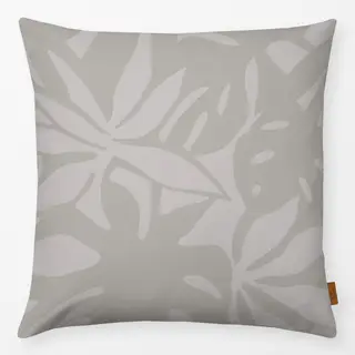 Kissen Minimalist Tropical Vibes Grey