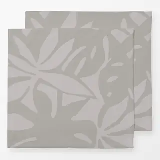 Servietten Minimalist Tropical Vibes Grey