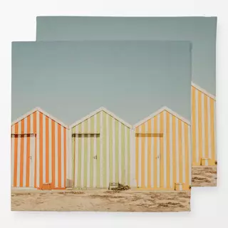 Servietten Beach Huts