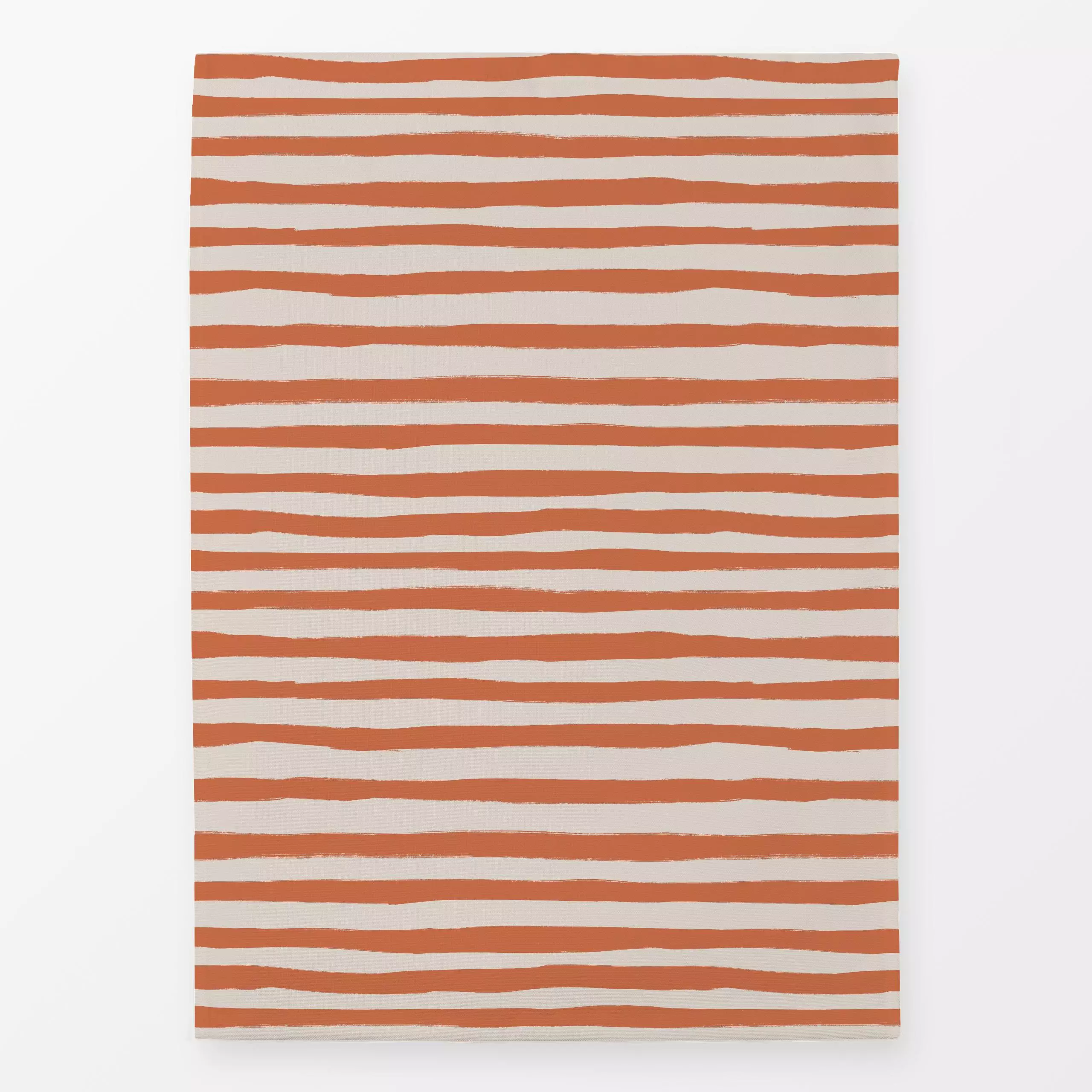 Geschirrtücher Color me happy Linien Orange - Sommer, Symbole & Muster - von „Studio ROSAGRAU"; boho, Muster, Linien, Streif...