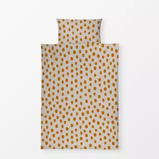 Bettwäsche Mustard Dots