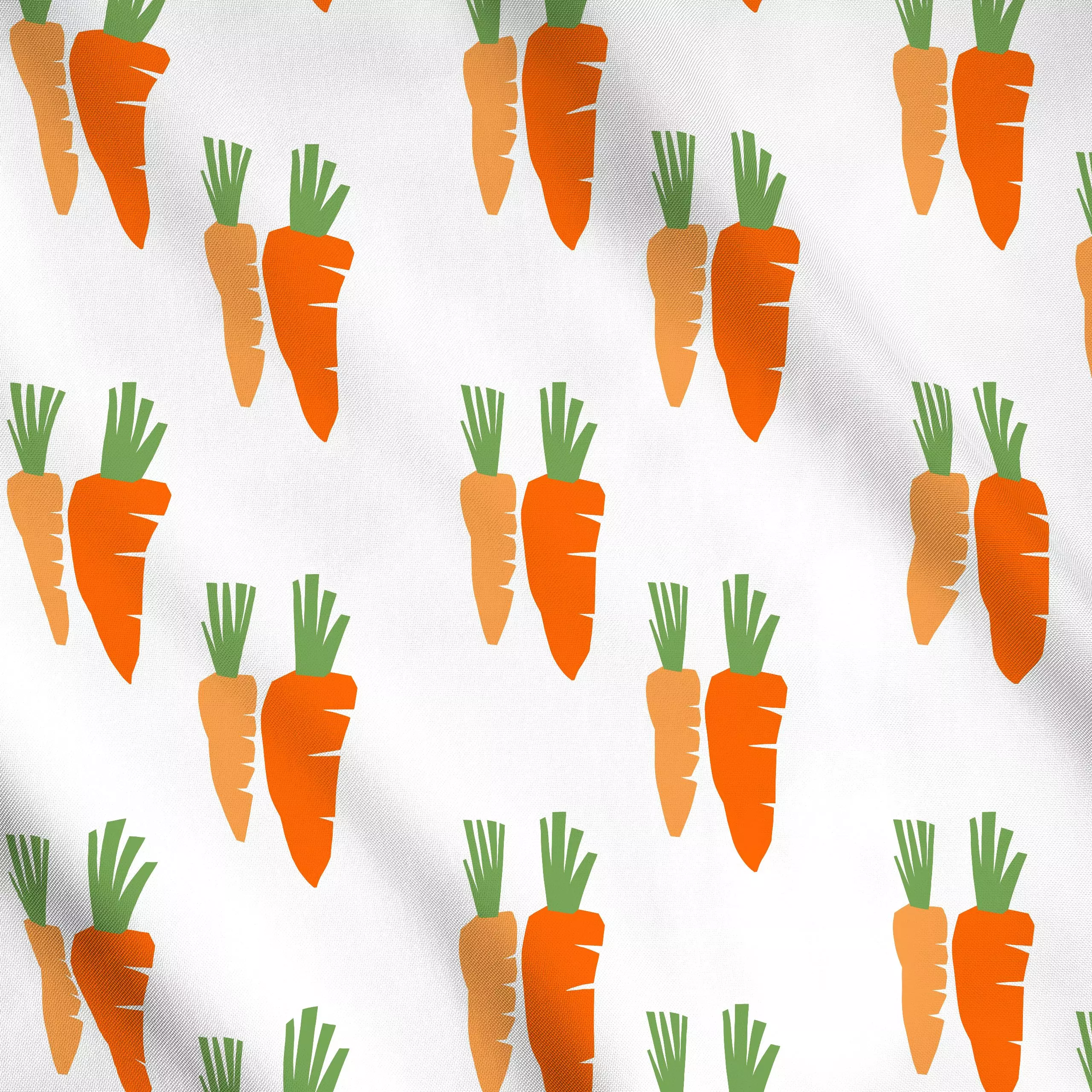 Meterware Carrot Garden, Essen & Trinken, von Lisa Jasmin Bauer