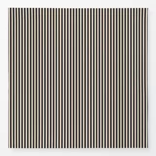 Tischdecke Beige Black Stripes