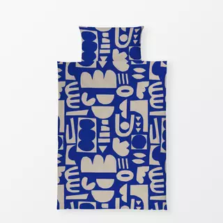 Bettwäsche Sand Mix of Shapes Royal