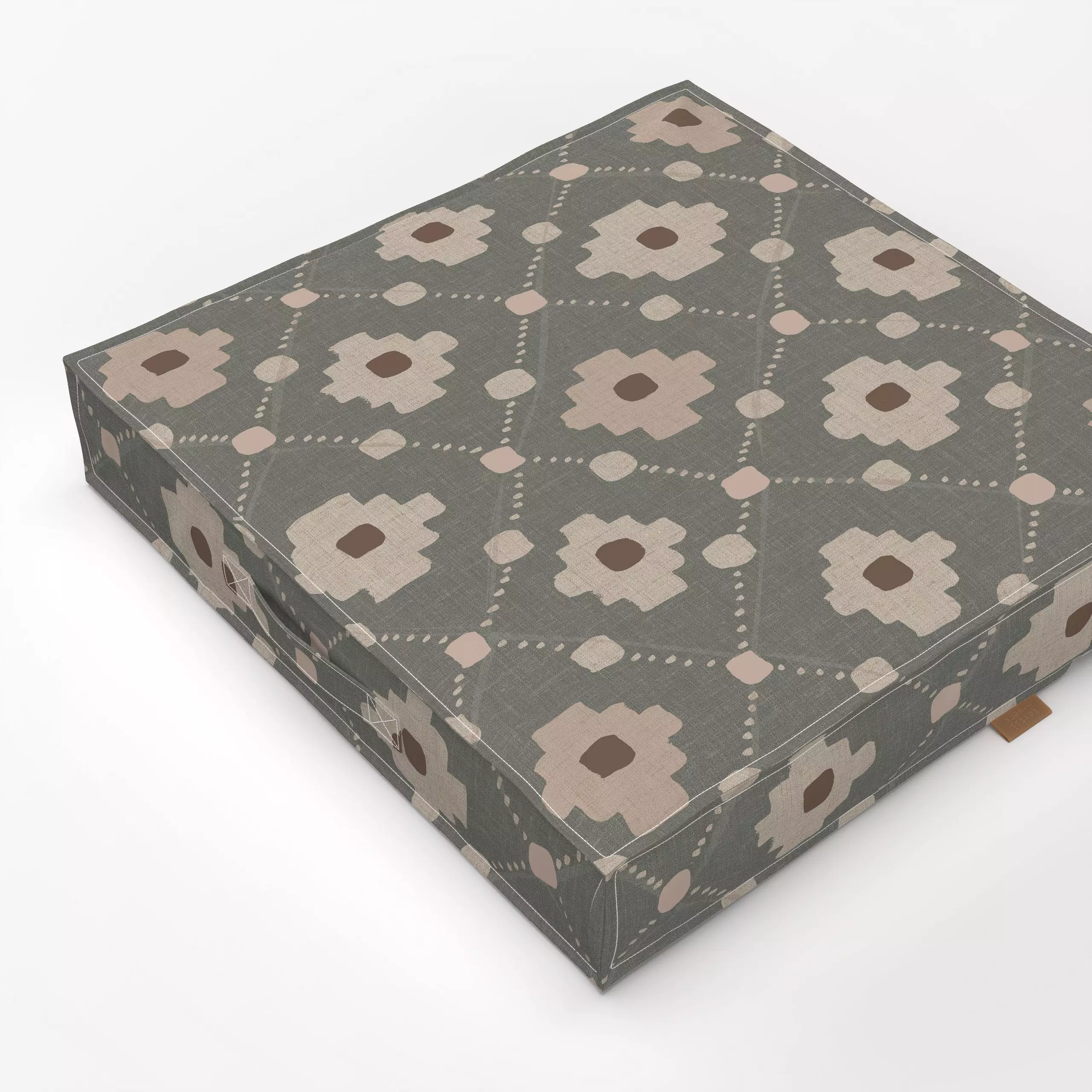 Bodenkissen OASIS BOHO - Symbole & Muster - von „Julia Schumacher"; marrakesch, boho, Muster, Textur, Struktur, Bohemian, ju...