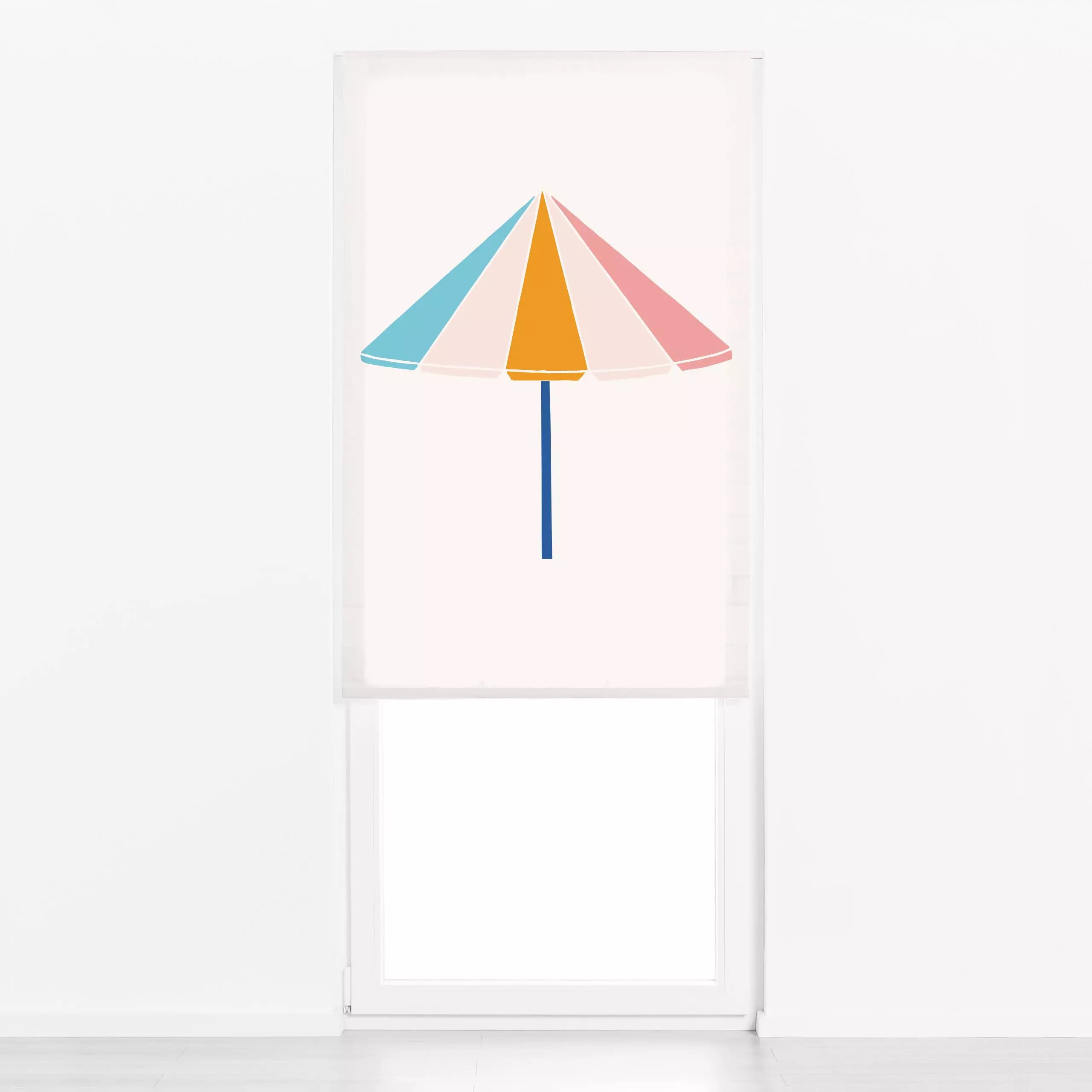 Raffrollo Sonnenschirm Wendekissen bunt - Sommer, Symbole & Muster - von „Kathrin Woo"; Strand, Sommer, summer, Sommerlich, ...