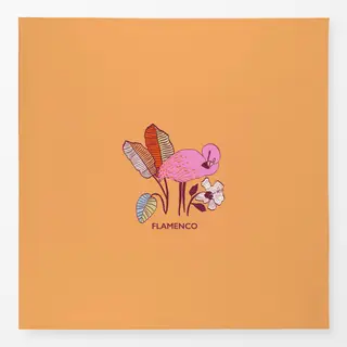 Tischdecke Flamenco orange