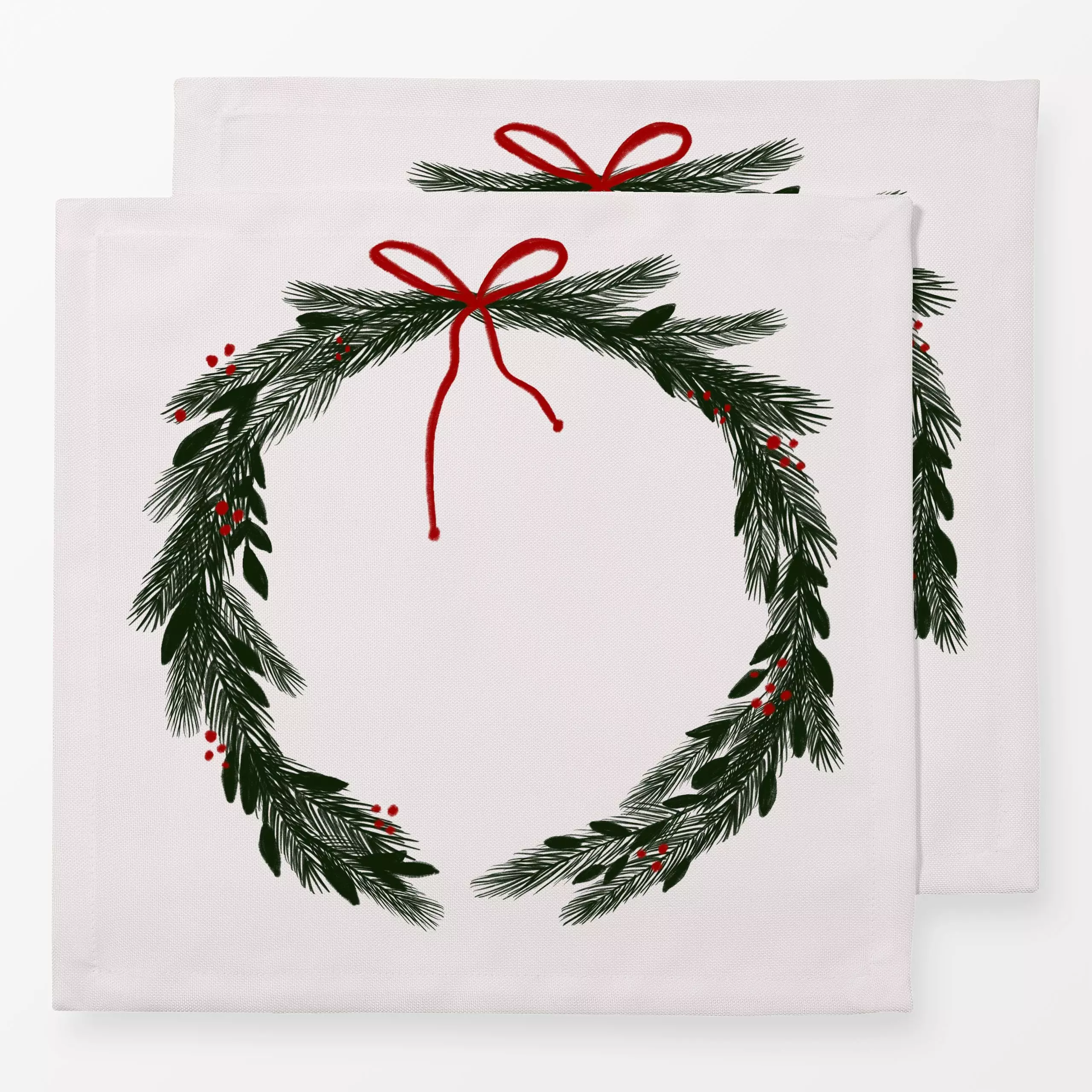 Servietten Beige - Sprüche & Schriftzüge, Weihnachten, Anlässe - von „Sophie Augustin Illustration"; Weihnachten, Geschenk, ...