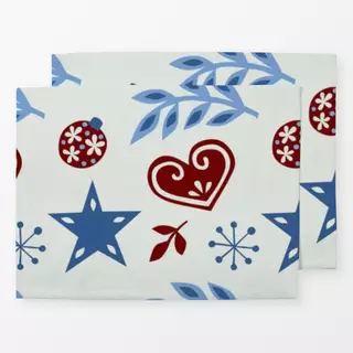 Tischset Muster Folkart