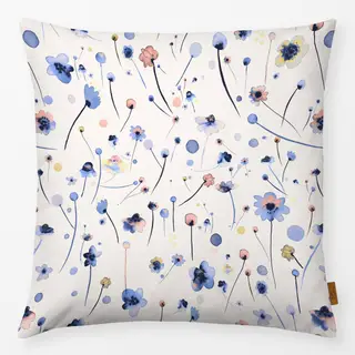 Kissen Blue Soft Flowers
