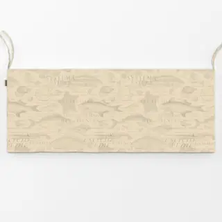 Bankauflage Vintage Marine Beige