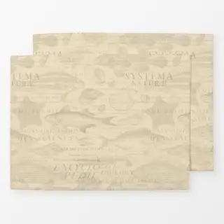 Tischset Vintage Marine Beige