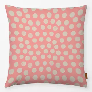 Kissen Dots rosa