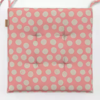 Sitzkissen Dots rosa