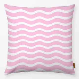 Kissen Wave Stripes Pink