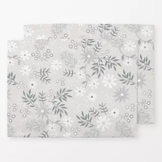 Tischset White Floral