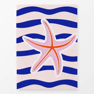 Geschirrtücher Coastal summer Seestern