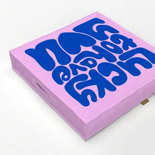 Bodenkissen Lucky to have you