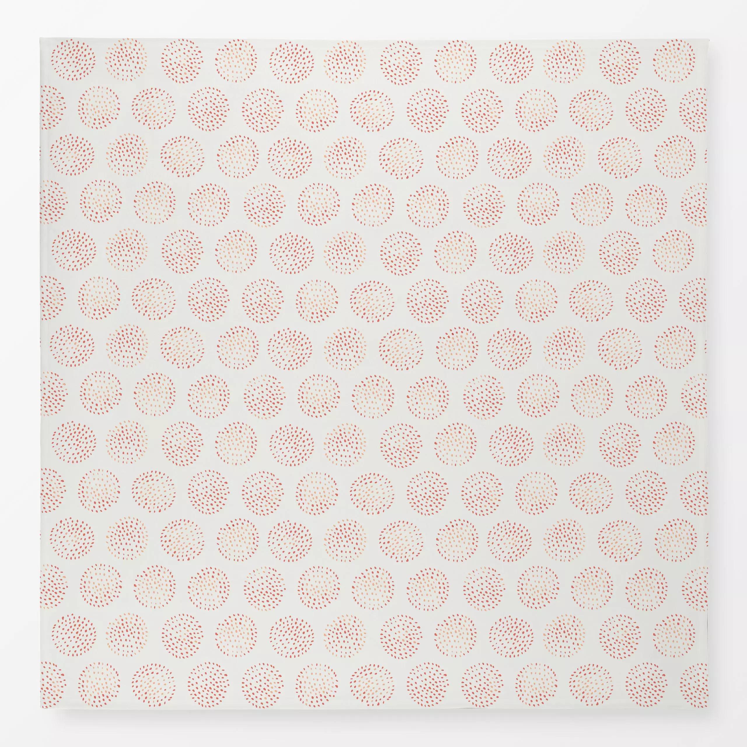 Tischdecke Erizo de Mar coral - Symbole & Muster - von „Katrin Graff"; Punkte, Meer, Meerestiere, Kreise, maritim, coastal, ...