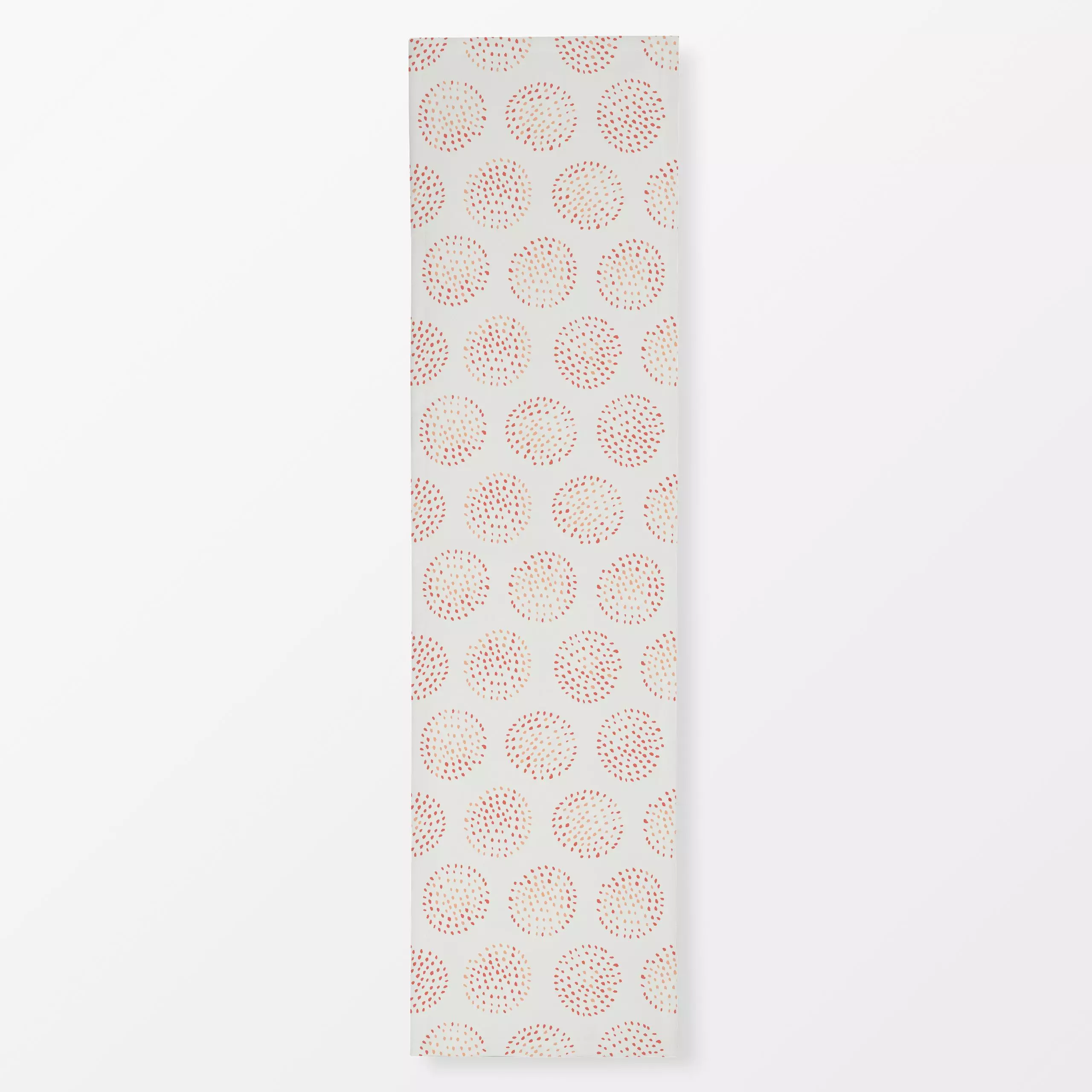 Tischläufer Erizo de Mar coral, Tiere, gemustert, von Katrin Graff