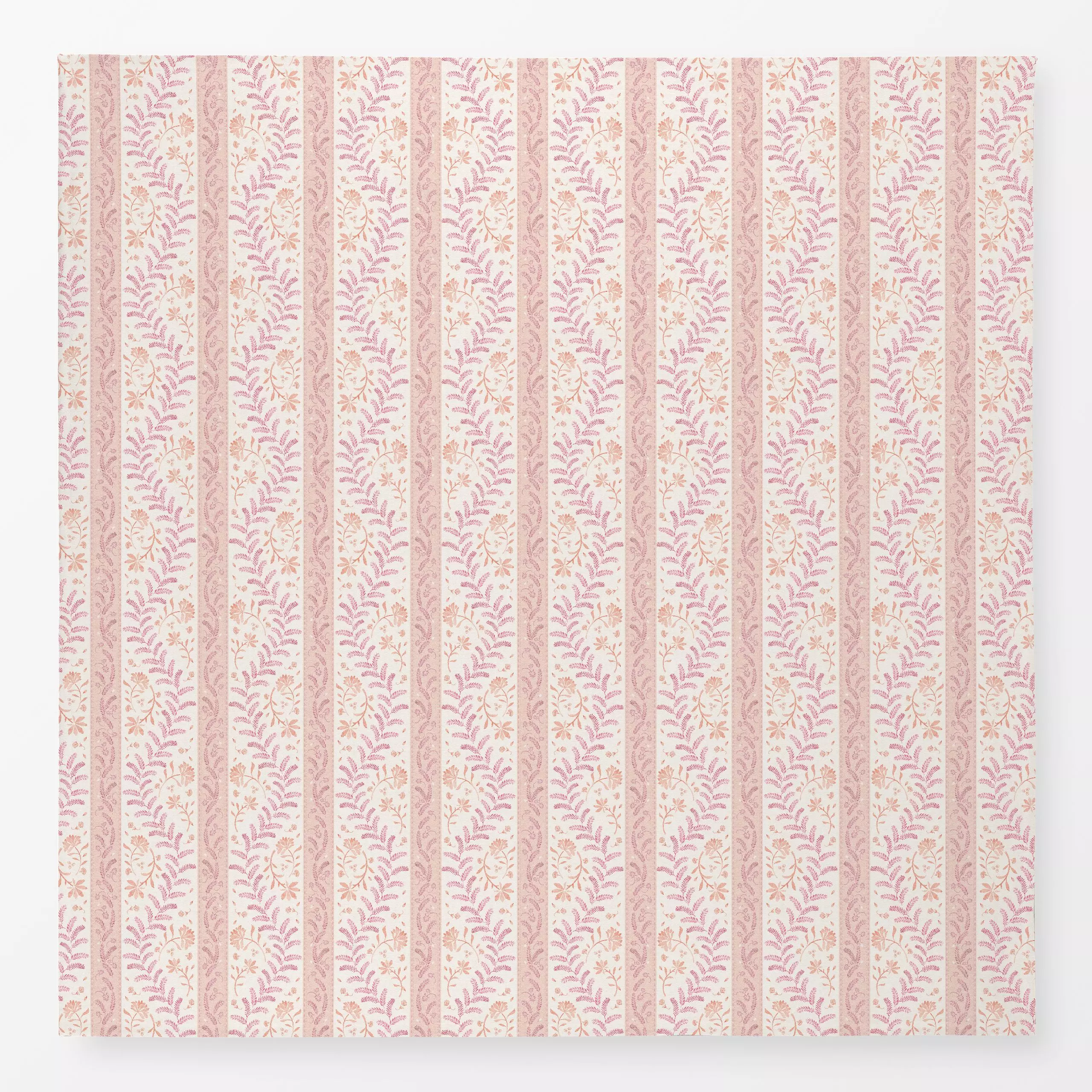 Tischdecke Cottage Florals Zigzag - Pink - Symbole & Muster - von „Bloomery Decor"; Aquarell, Streifen, floral, vintage, pin...