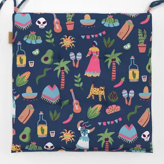 Sitzkissen Mexican Culture