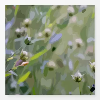 Tischdecke Botanica Wildflower blue/green