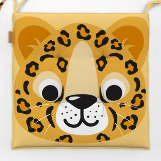 Sitzkissen Leopard Gepard Katze Kissen