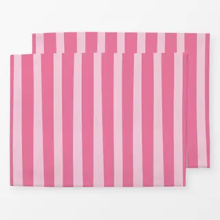 Tischset Stripes Rosa