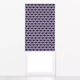 Raffrollo Fledermäuse Halloween Lila