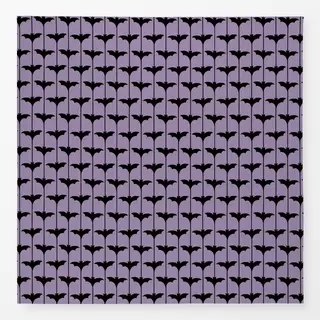 Tischdecke Fledermäuse Halloween Lila