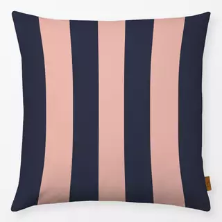 Kissen Blue Pink Stripes